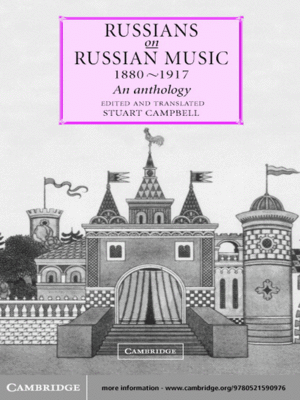 cover image of Russians on Russian Music, 1880–1917